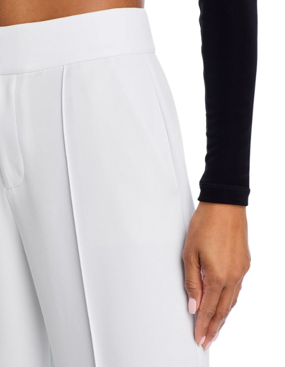 Alice and Olivia Dylan High Waist Wide Leg Pants MSRP $295