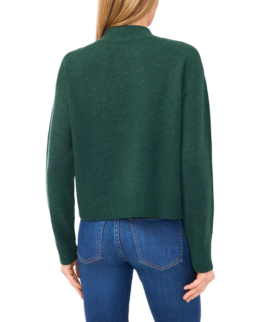 CeCe Women's Button Detail Sweater MSRP $69