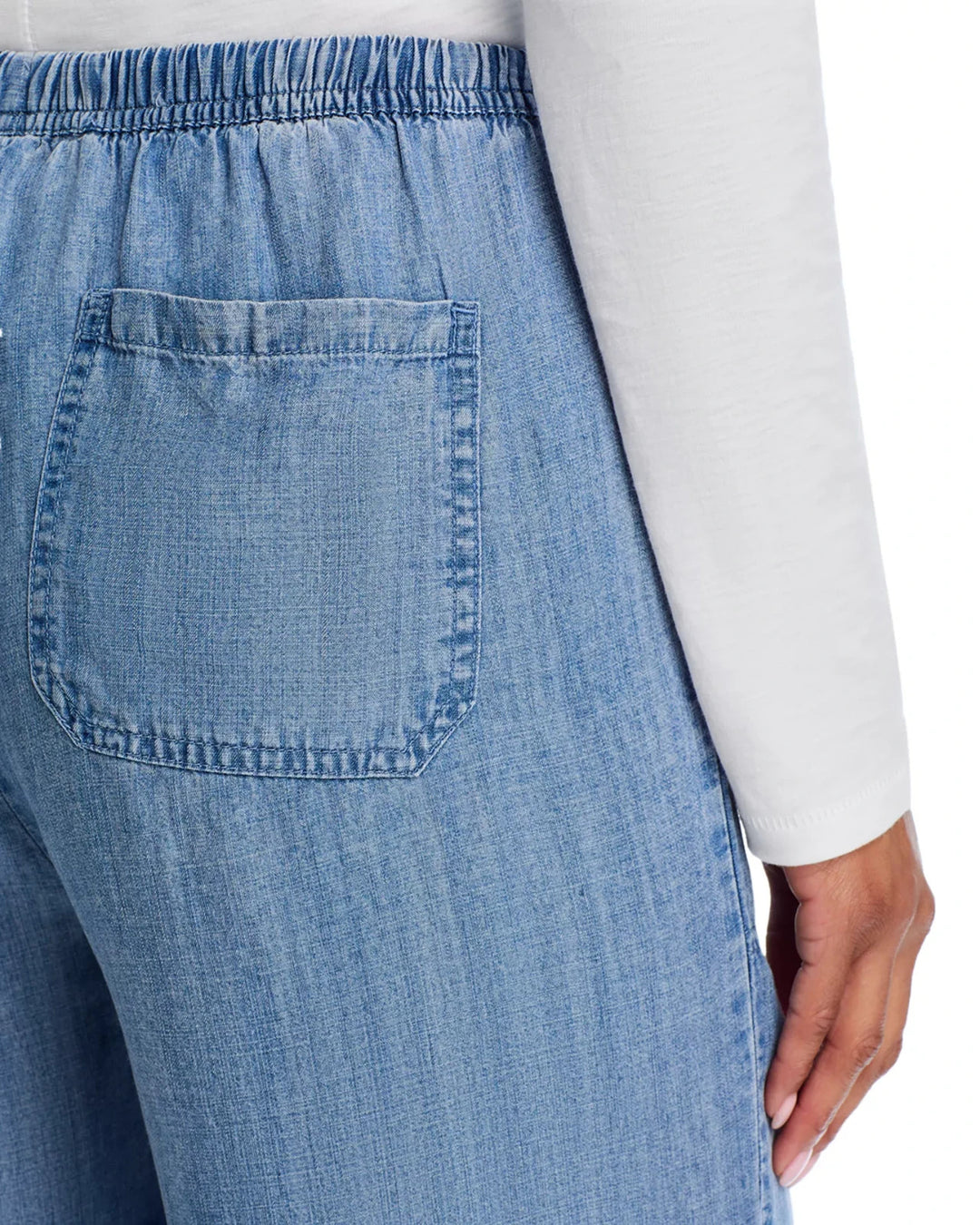 Splendid Angie Indigo Crop Wide Leg Pant MSRP $168