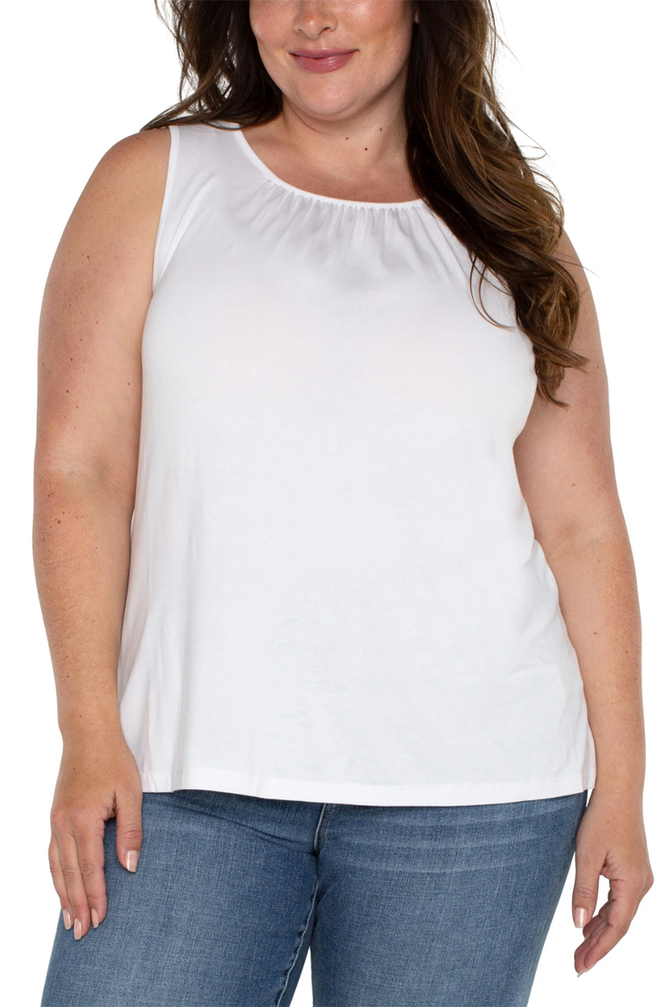 Liverpool Los Angeles Sleeveless Knit Top MSRP $44
