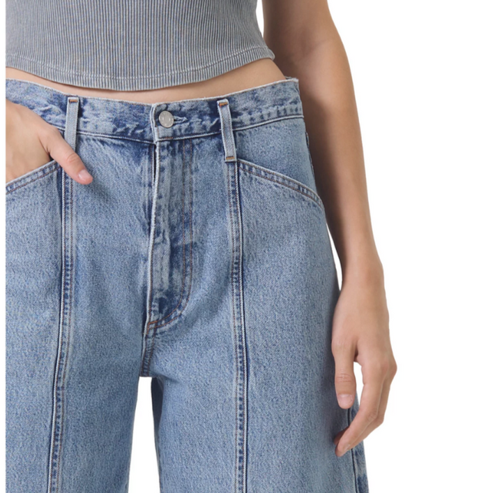 AGOLDE Mara Bowed Jeans