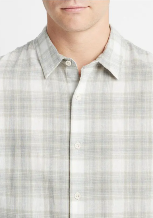 Vince Salton Plaid Shirt MSRP $225