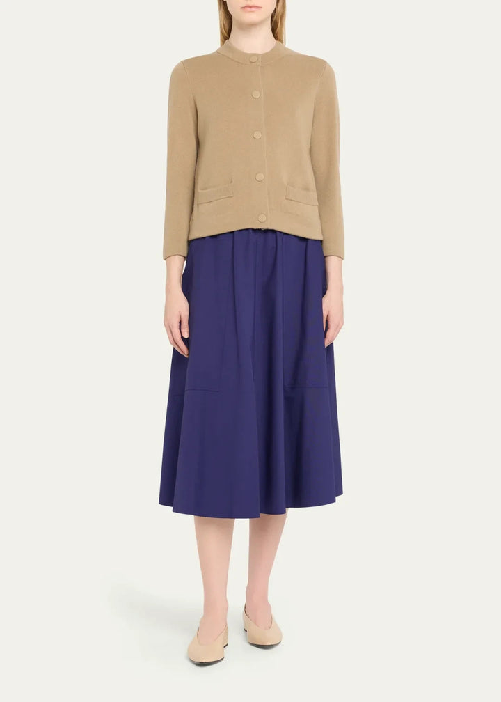 Vince Wool and Cashmere Shrunken Snap Cardigan MSRP $465