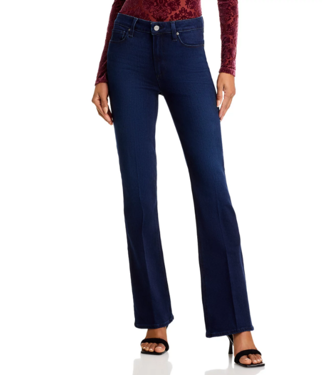 PAIGE Laurel Canyon High Rise Flare Jeans MSRP $229