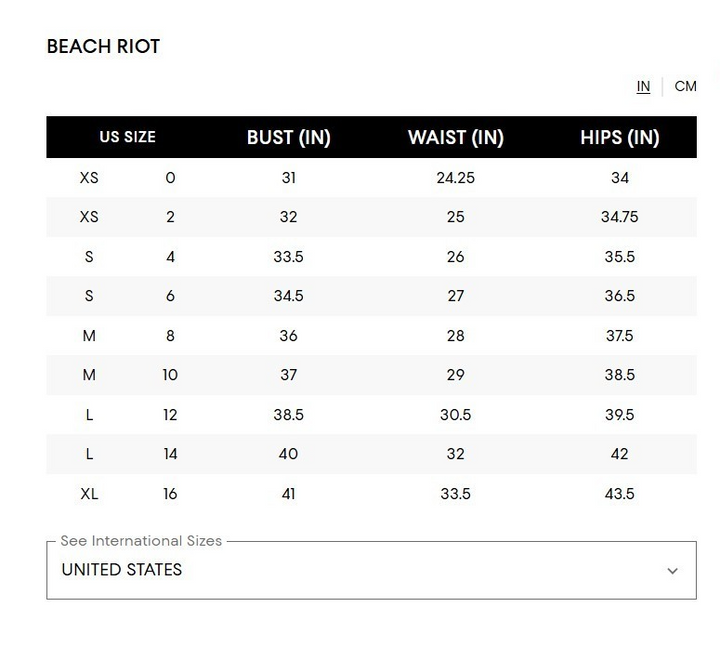 Beach Riot Indy Sports Bra MSRP $88