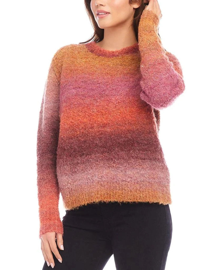 Karen Kane Ombre Boucle Sweater MSRP $129