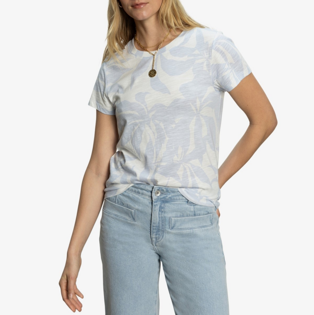 SanctuaryThe Perfect Tee Crew Neck Floral Bliss Top MSRP $49