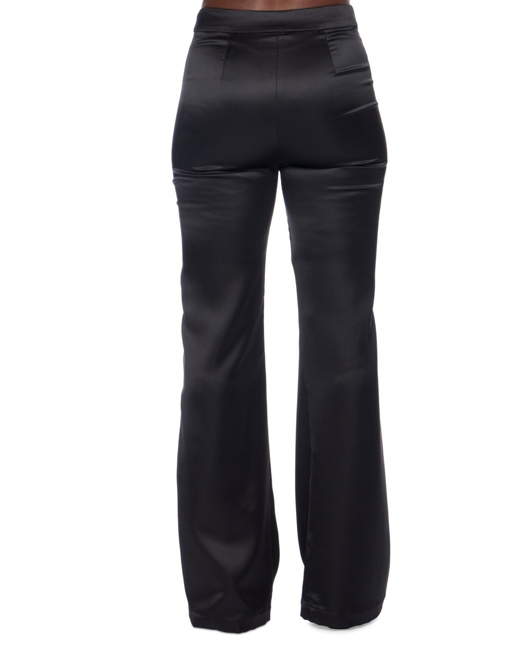 Alex & Sophia Juniors' Wide-Leg Satin Pants MSRP $59