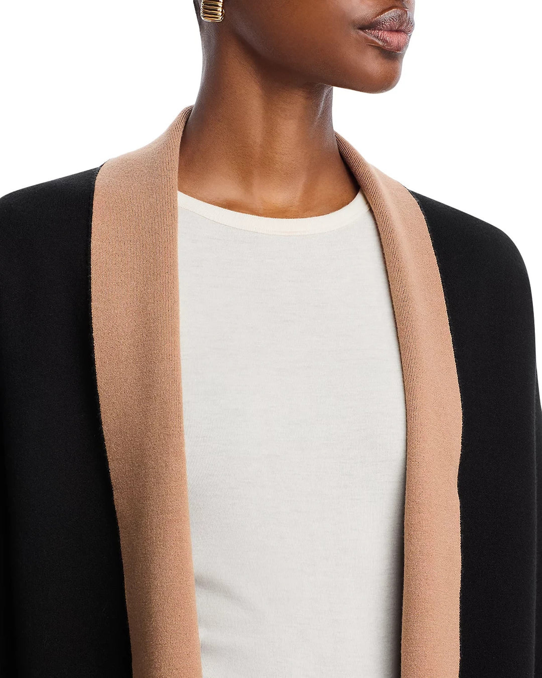 T Tahari Shawl Lapel Cardigan MSRP $128