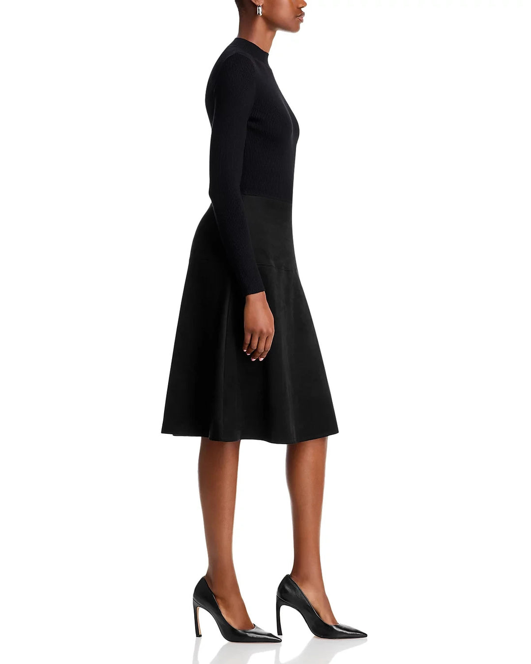 T Tahari Mixed Media Dress MSRP $128