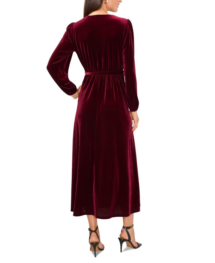 Msk Women's Petite Velvet Dress MSRP $99