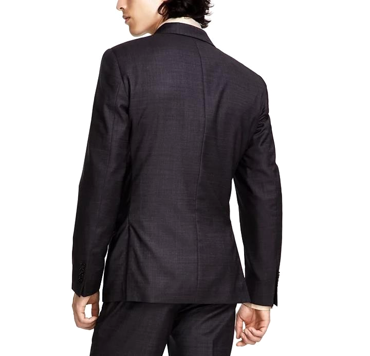 Calvin Klein Slim-Fit Wool-Blend Stretch Suit Jacket MSRP $450