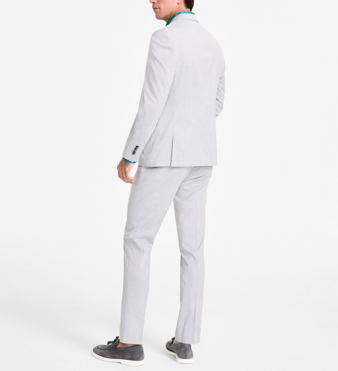 Nick Graham Men's Slim-Fit Stretch 2-piece Suit Size 48L x 43w MSRP $395