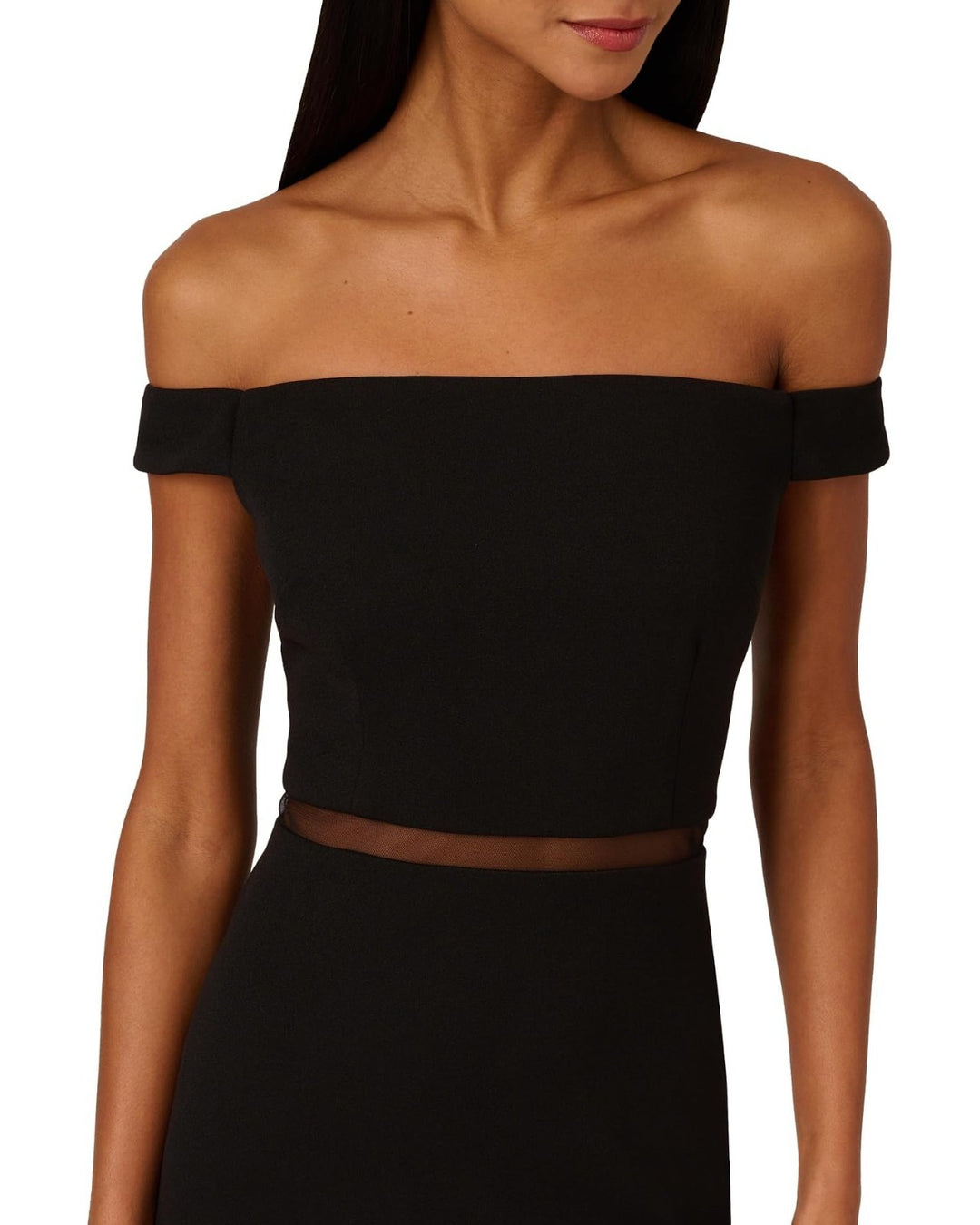 Adrianna Papell Knit Crepe MIDI Dress MSRP $195