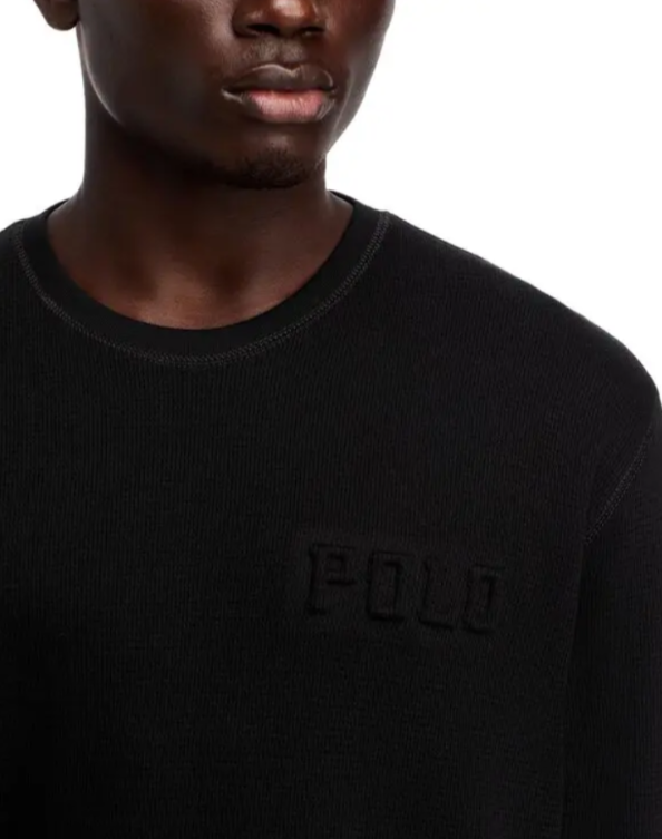 Polo Ralph Lauren Waffle Crew Pajama Shirt MSRP $59