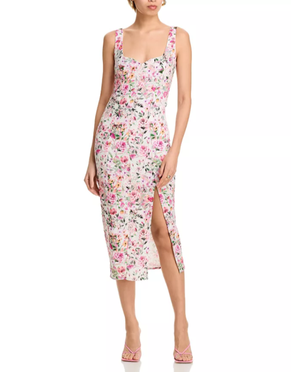 Generation Love Eugenia Floral Column Dress MSRP $465