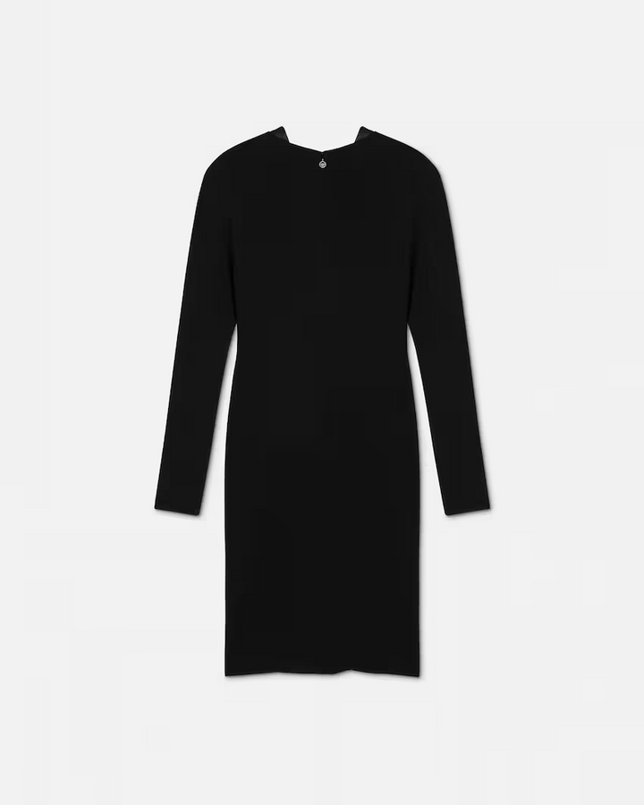 Versace Stretch Crêpe Jersey Midi Size 46 Dress MSRP $3190