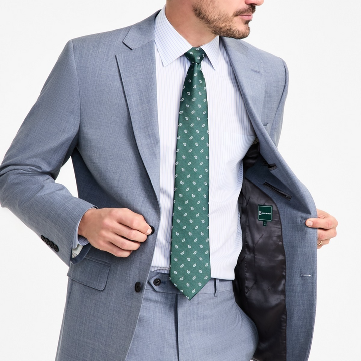 B By Brooks Brothers Wool-Blend Classic-Fit Suit Separates Jacket MSRP $450
