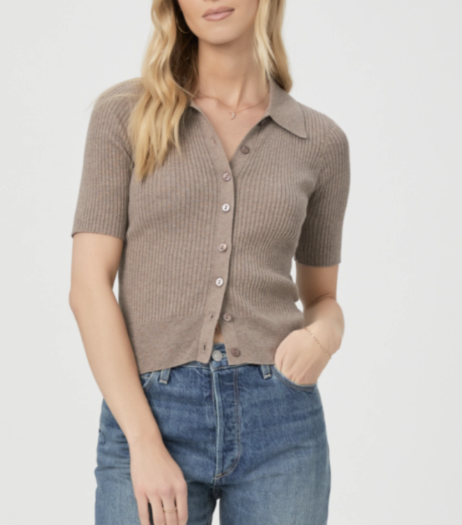 PAIGE Lianne Rib Knit Sweater MSRP $199