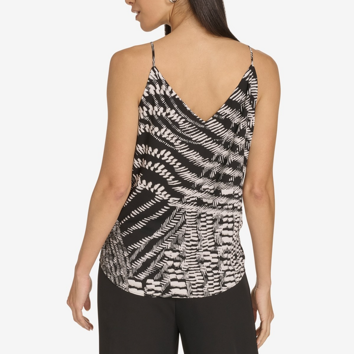 Calvin Klein Women's Printed V-Neck Camisole MSRP $59