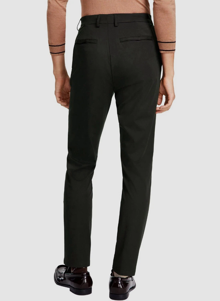 Calvin Klein Men's Slim-Fit Stretch Solid Knit Suit Pants MSRP $135