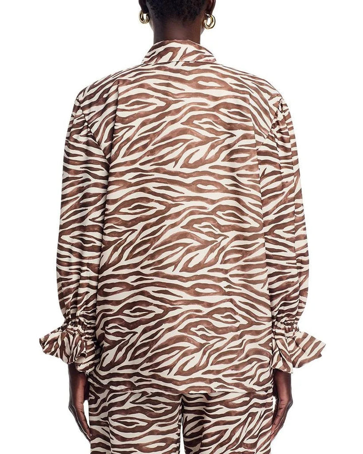 The Lulo Project Teresa Shirt MSRP $265