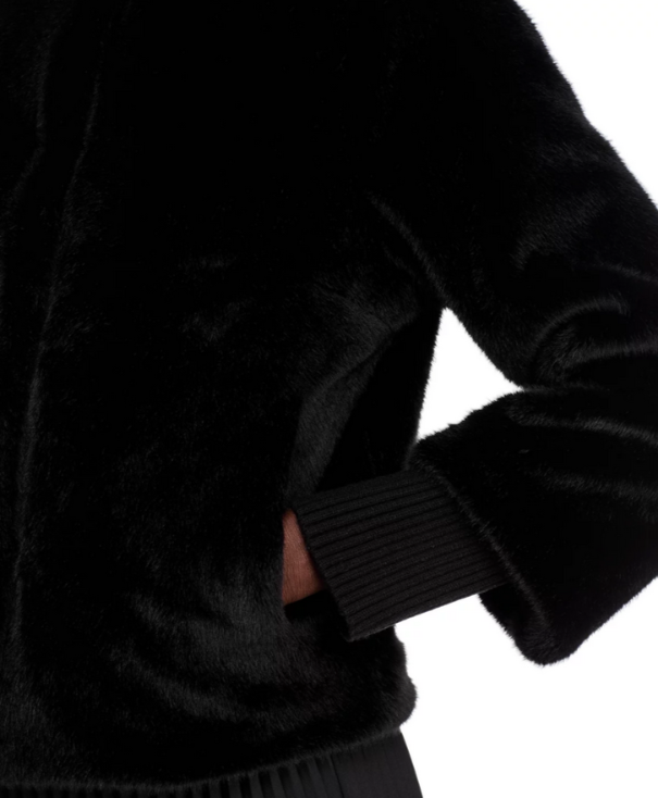 T Tahari Faux Fur Jacket MSRP $168