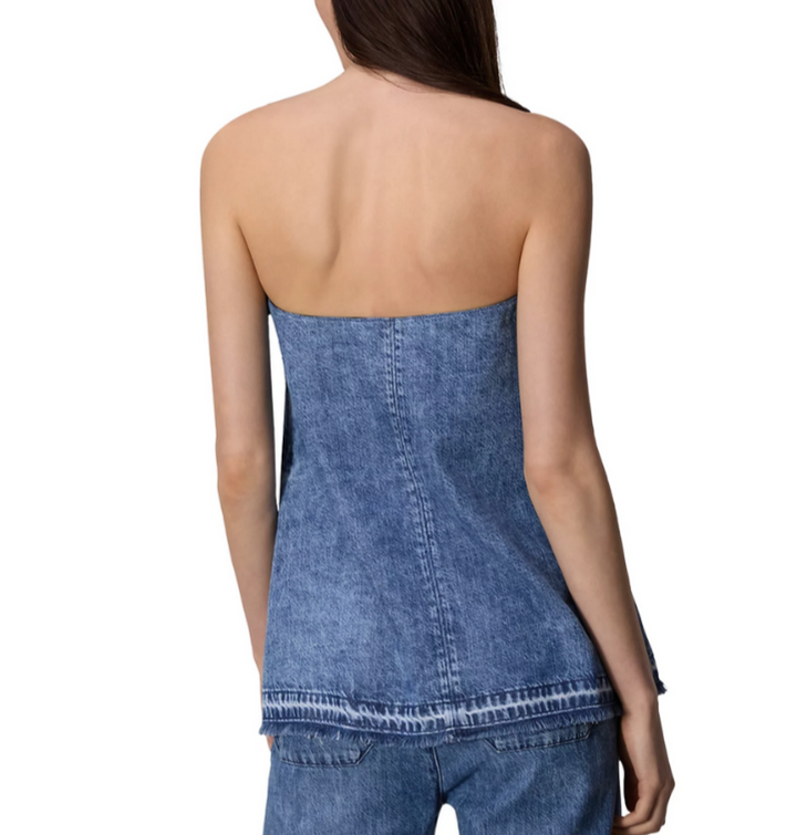 rag & bone Ultra Featherweight Aurora Strapless Top MSRP $198