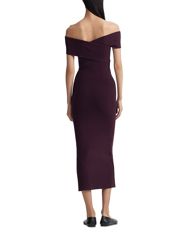 Altuzarra Marceau Off-the-Shoulder Midi Dress MSRP $995