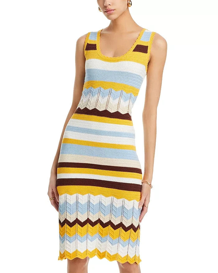 French Connection Nellis Cotton Crochet Dress MSRP $98 Size 6 # 1B 2447