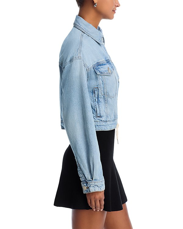BLANKNYC Drawstring Denim Jacket MSRP $148