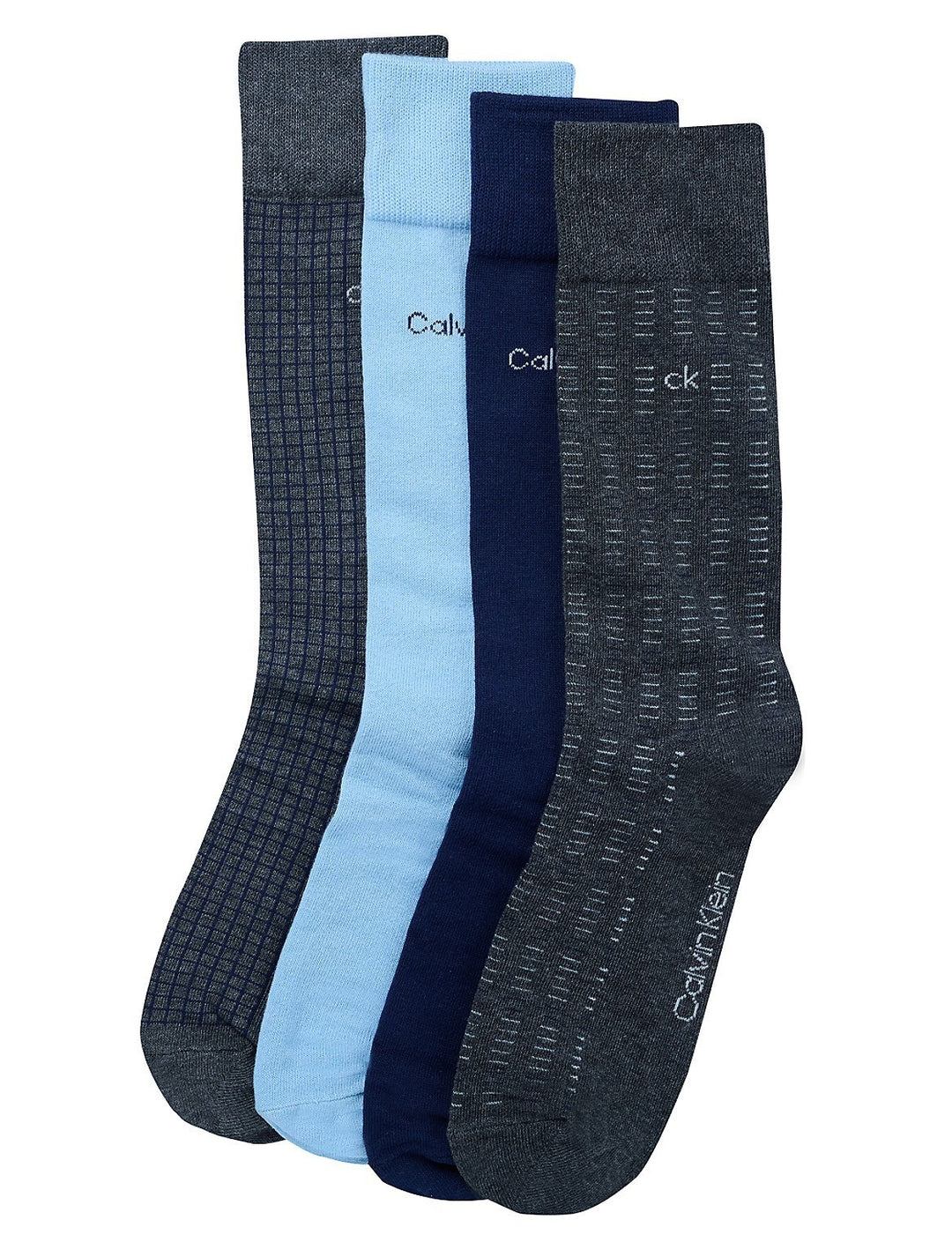 Calvin Klein Men's Crew Dress Socks, 4-Pack MSRP $32
