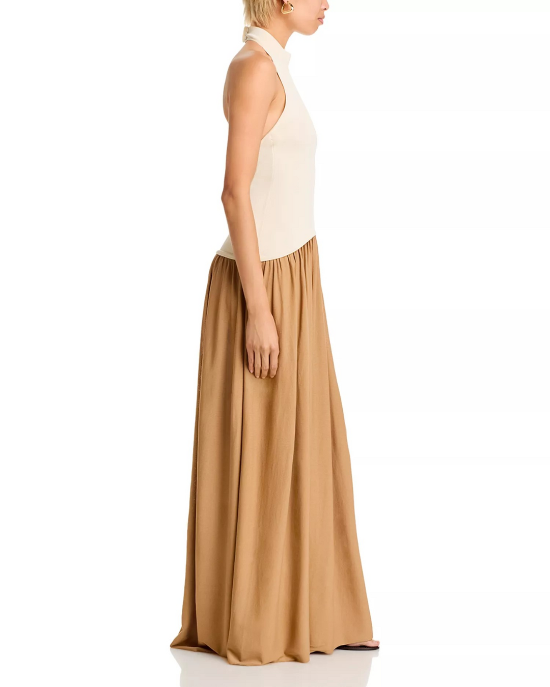 Solid & Striped Soglio Halter Maxi Dress MSRP $348