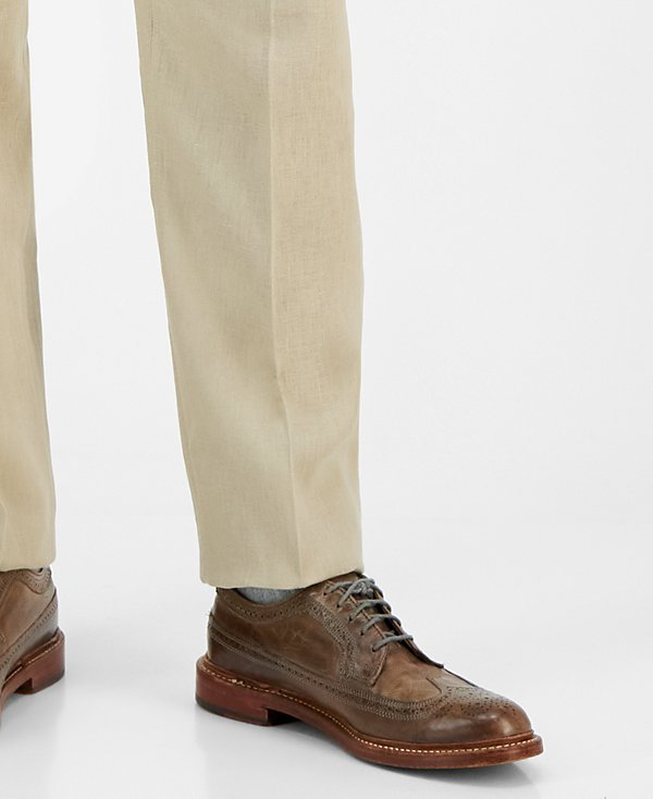 Nautica Men's Modern-Fit Linen Dress Pants MSRP $95
