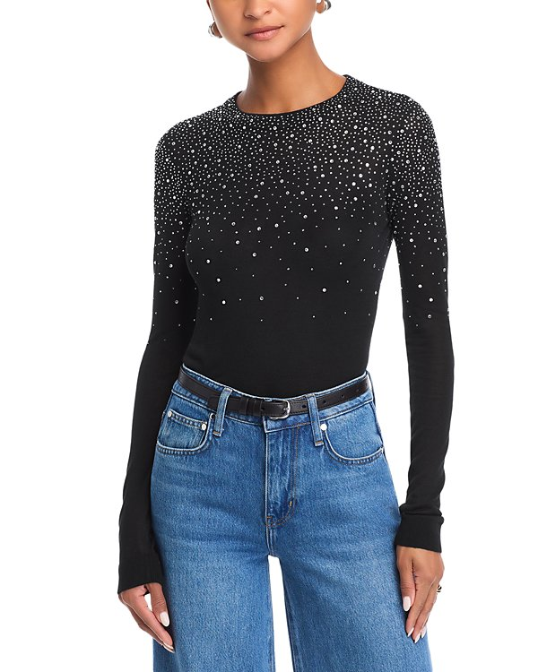 Generation Love Elsie Crystal Embellished Sweater MSRP $ 298
