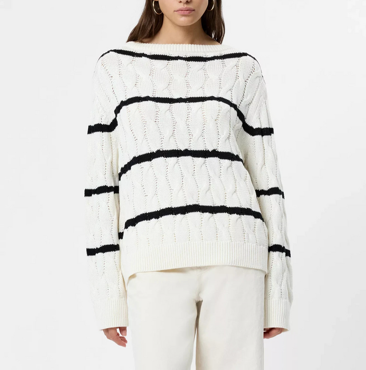 French Connection Mozart Long-Sleeve Sweater MSRP $138