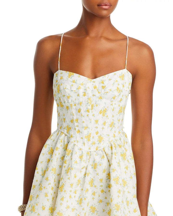 Bardot Elsie Corset Mini Dress MSRP $179