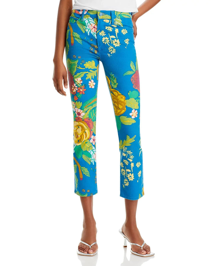 MOTHER The Mid Rise Dazzler Cropped Jeans MSRP $228