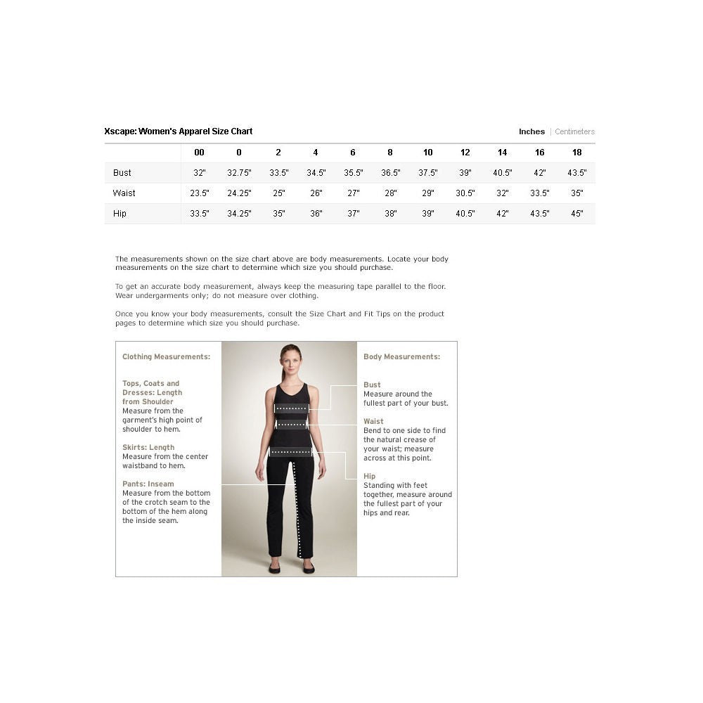 Xscape Women's Sequinned High-Slit Evening Gown MSRP $179