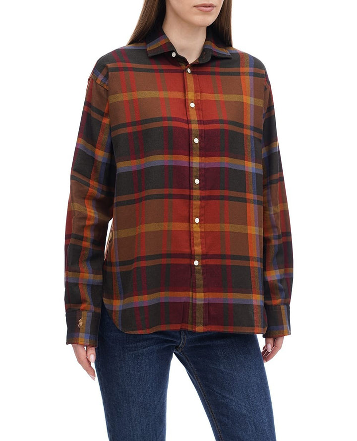 Polo Ralph Lauren Women's Plaid Cotton Shirt MSRP $168