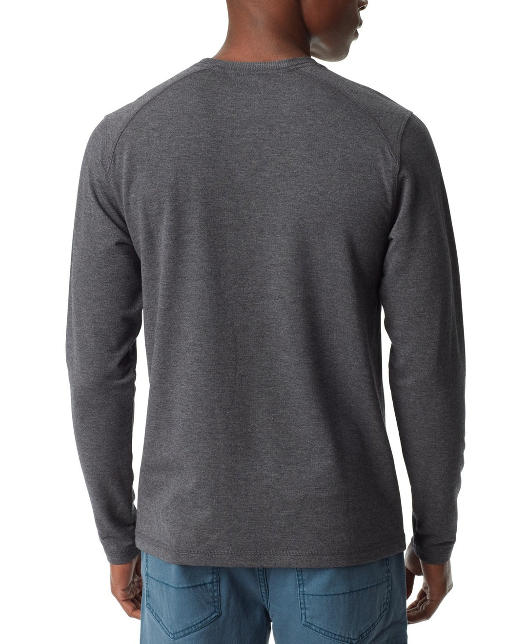 BASS OUTDOOR Men's Long-Sleeve Ribbed T-Shirt MSRP $49