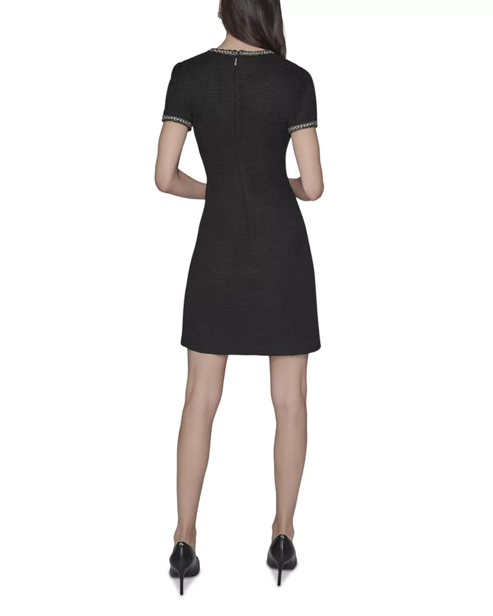 KARL LAGERFELD PARIS Tweed A Line Dress MSRP $138