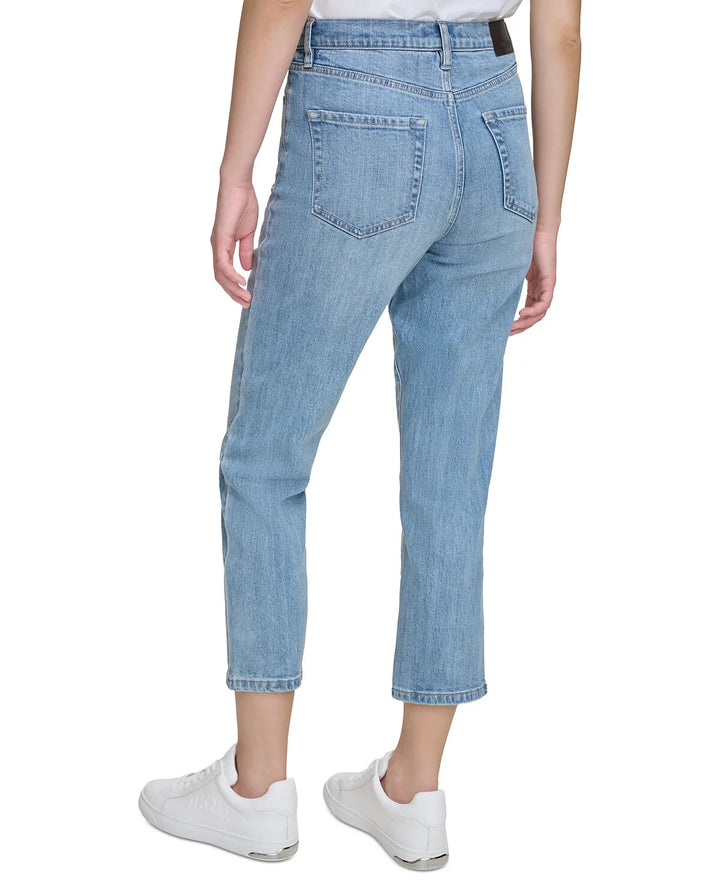 DKNY Jeans High-Rise Slim Straight Jeans