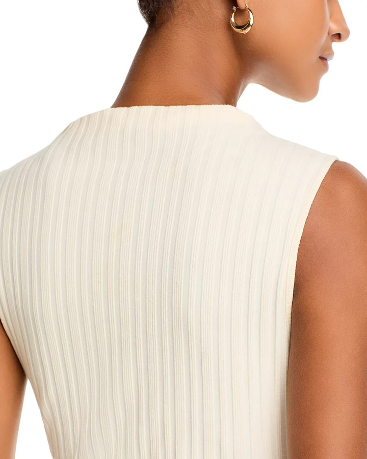 Veronica Beard Alora Ribbed Top MSRP $158