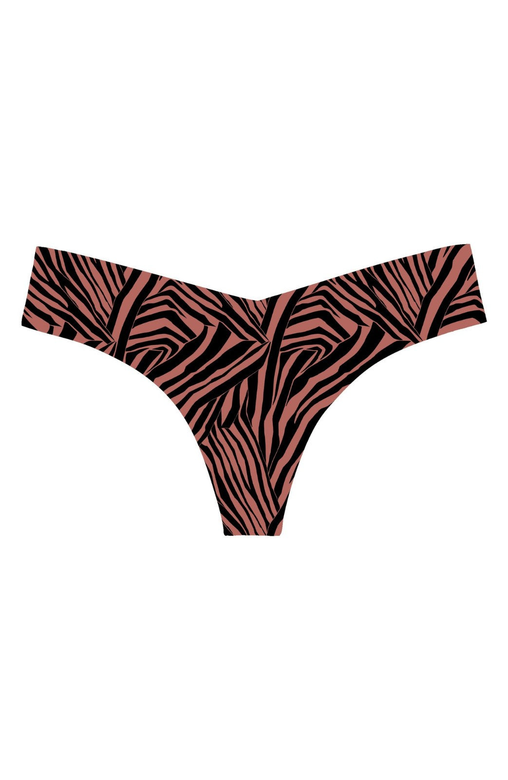 Commando Printed Thong Low-Rise Panty MSRP $24