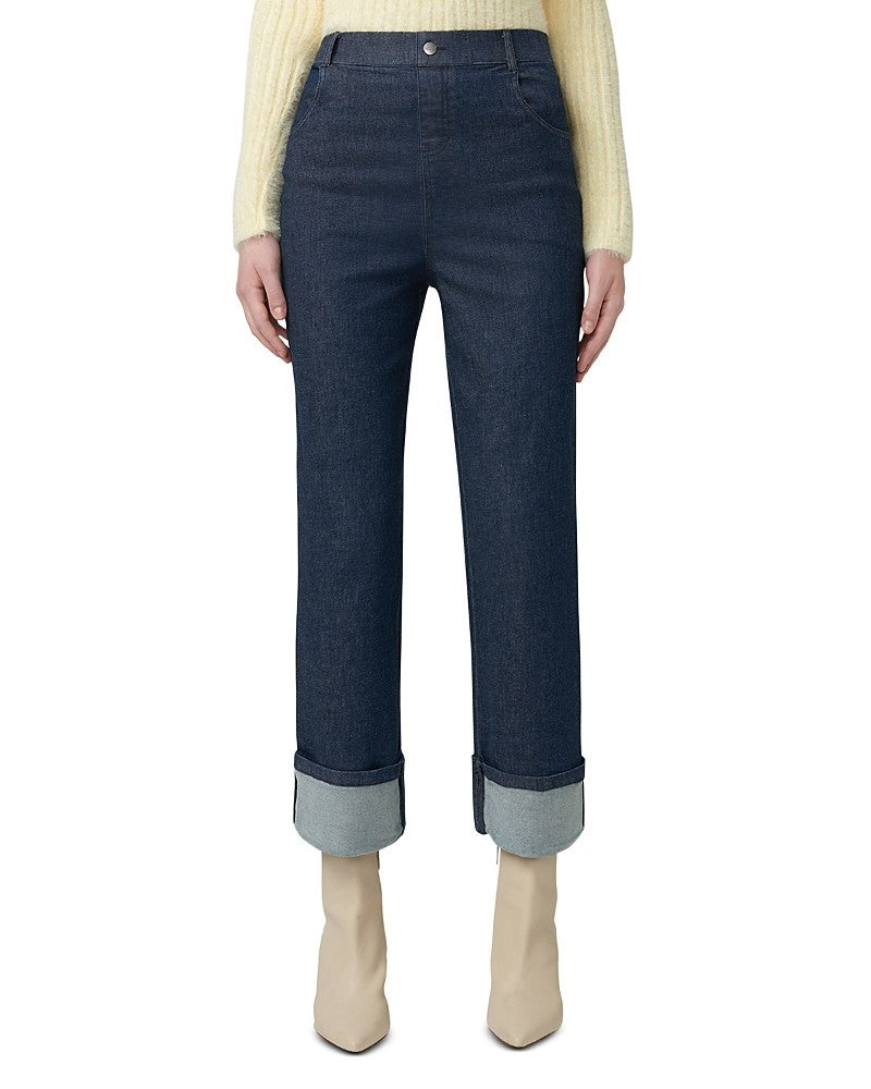 Hue Cuffed Denim Skimmer Leggings MSRP $68