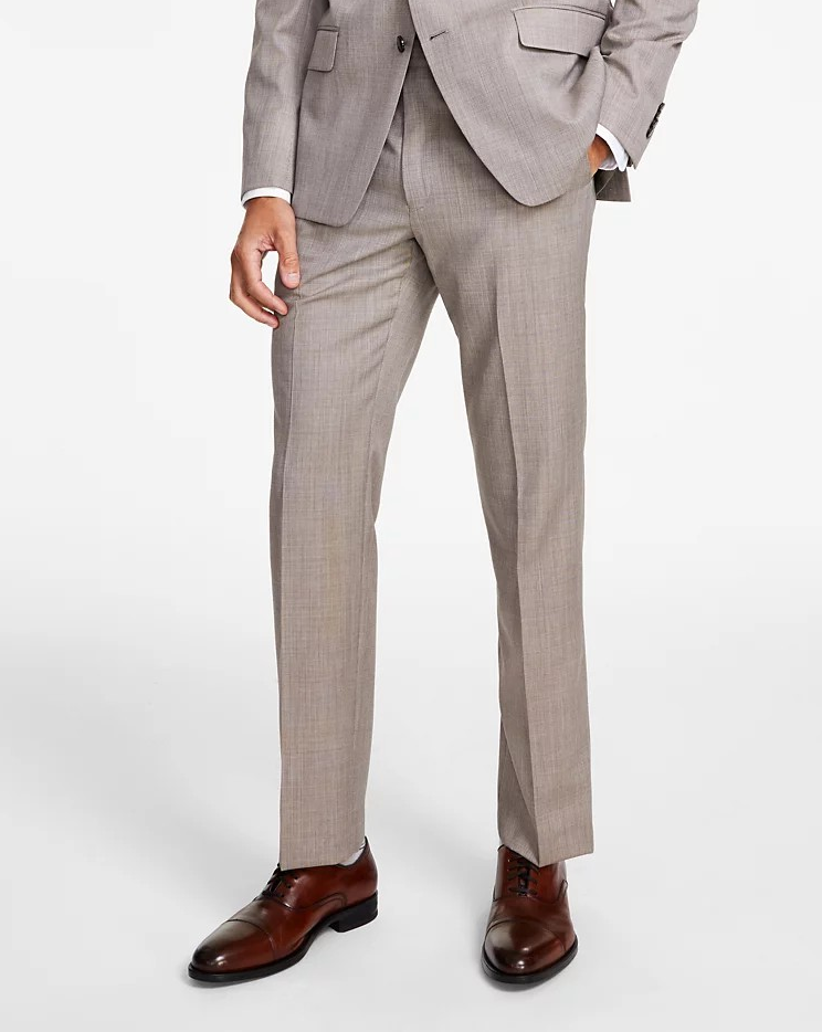 Michael Kors Men's Classic-Fit Wool-Blend Stretch Suit Separates MSRP $190