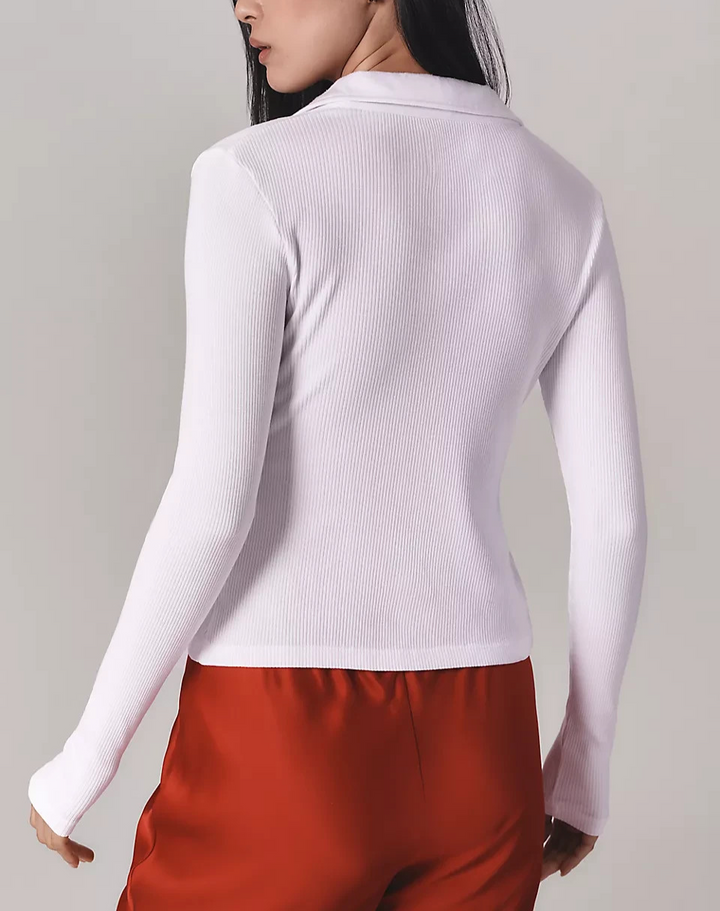 Citizens of Humanity Gila Polo Button Front Top MSRP $188