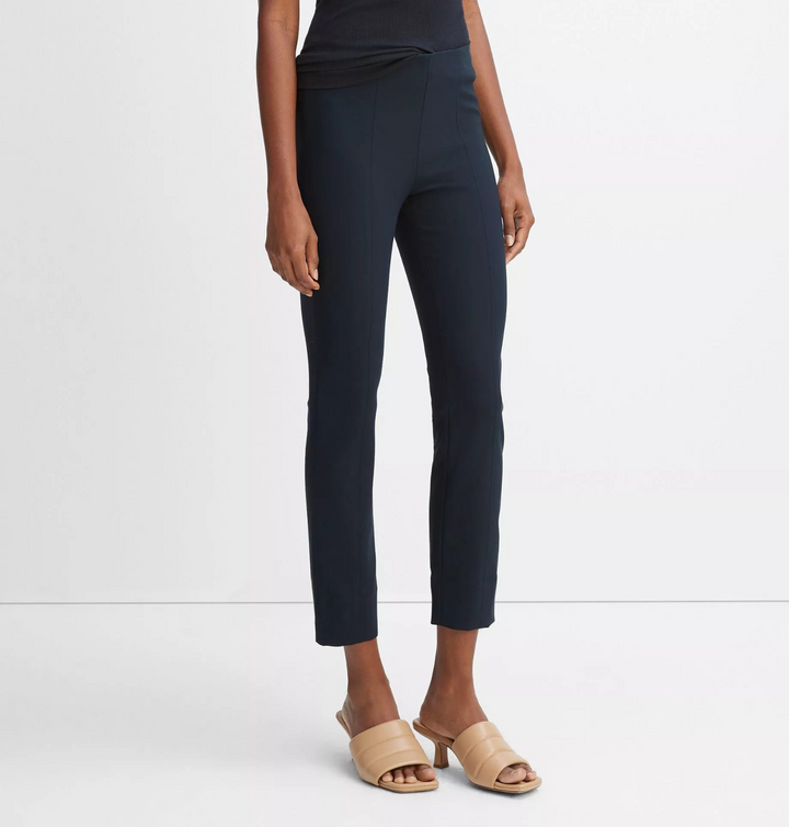 Vince Stitch Front Seamed Ponte Pants MSRP $328