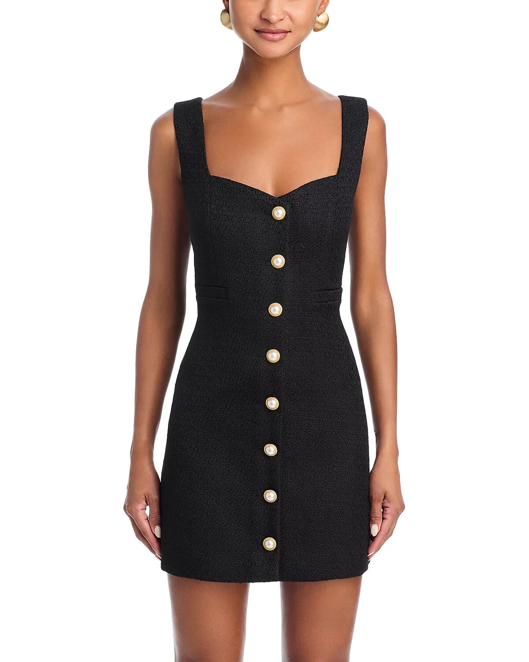 FRENCH CONNECTION Sweetheart Neck Mini Dress MSRP $168